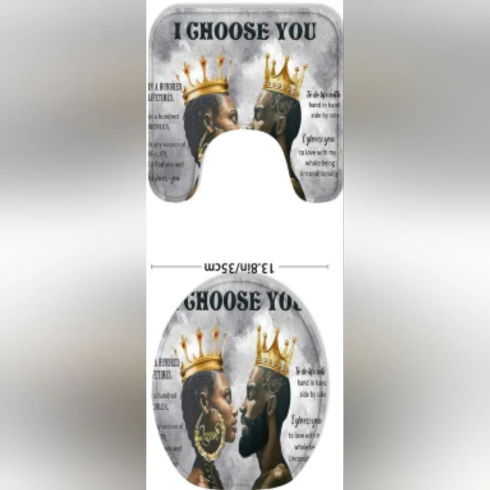 - 3-Piece I CHOOSE YOU Bath Set